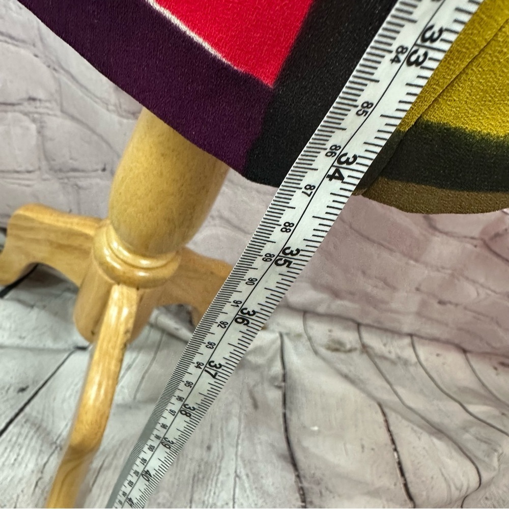 Loft Ann Taylor Color Block Midi Shift Dress Sz 2… - image 5